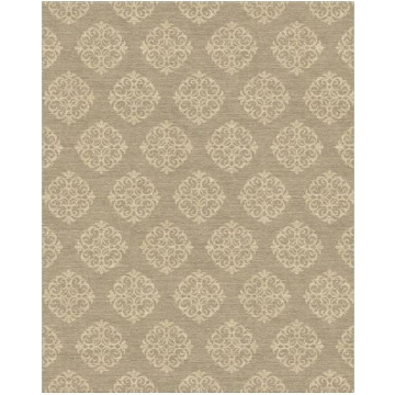 Empire Scroll Rug - Stone