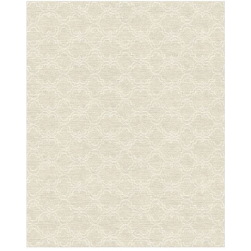 Scroll Tile Custom Rug- Mauve