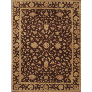 Afshin Varsari Oriental & Persian Hand Knotted Burgandy Wool Rug 8' x 10'