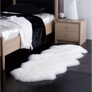 Henan Prosper Sheepskin Ivory Double Rug 15122-71"x25"