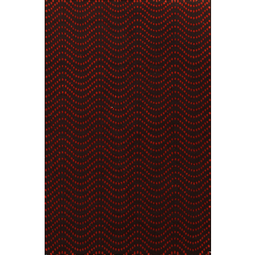 ABC Niven Dots Brown Tibetan Wool Rug 5' x 8'