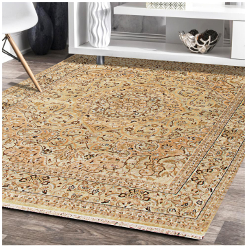 ABC Traditional Ivory Antique Wool Rug 8' x 10'