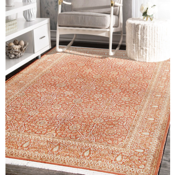 ABC Traditional Rust Antique Wool Rug 9' x 12'