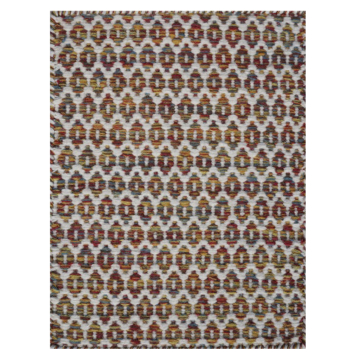 Custom Hover Handwoven Flatweave Wool Rug 19926