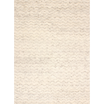 ABC Beni Ourain Mina Ivory Wool Moroccan Rug 5' x 8'