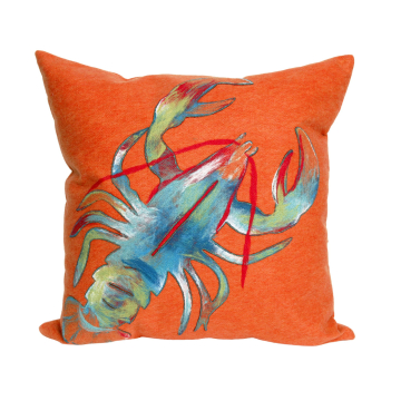 Liora Manne Visions II Lobster Indoor/Outdoor Pillow