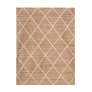 Jute Lattice Rug-Neutral 