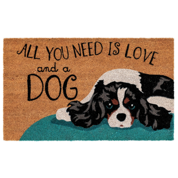 Liora Manne Natura Love And A Dog Outdoor Mat