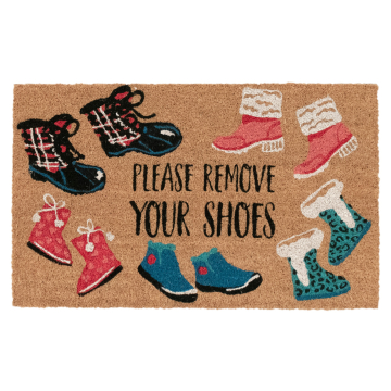 Liora Manne Natura Winter Shoes Outdoor Mat